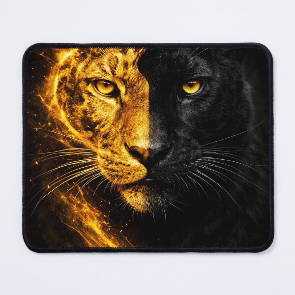 Item preview, Fire and Shadow Big Cat designed and sold by danelixx.