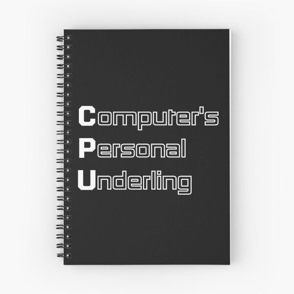 Item preview, Funny CPU Computer Engineering Acronym Pun designed and sold by ThePungineer.
