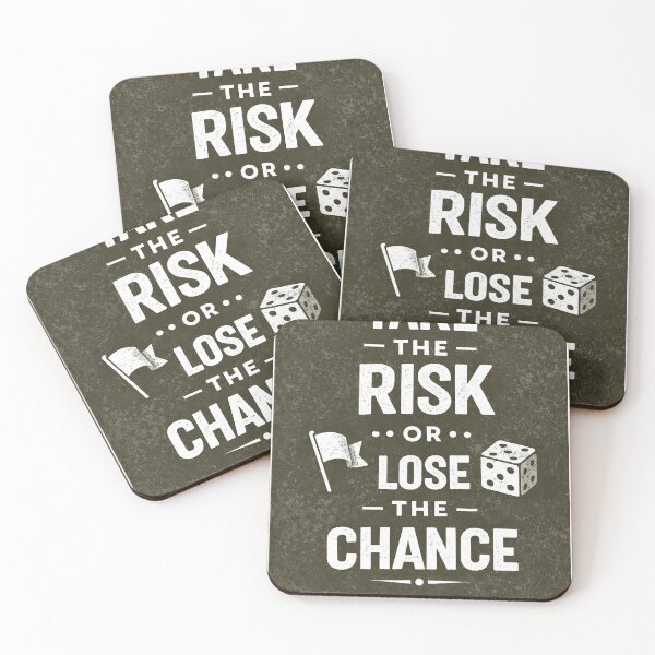 Item preview, Take the Risk Dice Quote designed and sold by tilenor.