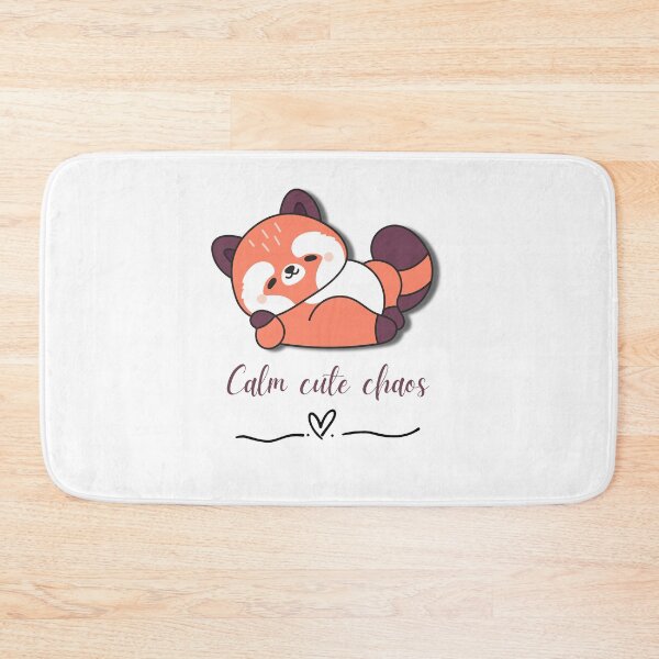 Item preview, Cute Fox Calm Cute Chaos Cartoon Design designed and sold by Cutethings3.