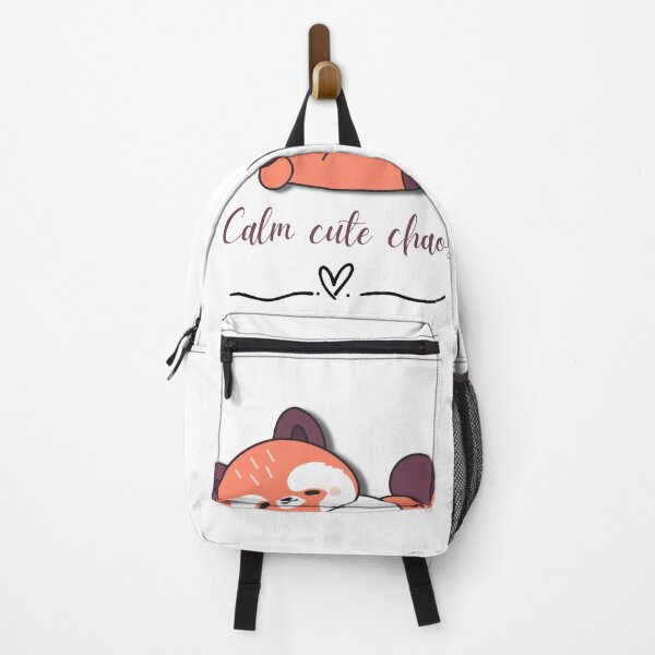 Item preview, Cute Fox Calm Cute Chaos Cartoon Design designed and sold by Cutethings3.