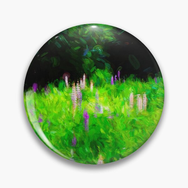 Item preview, Glacial Boulder in the Lupines designed and sold by Wayne King.