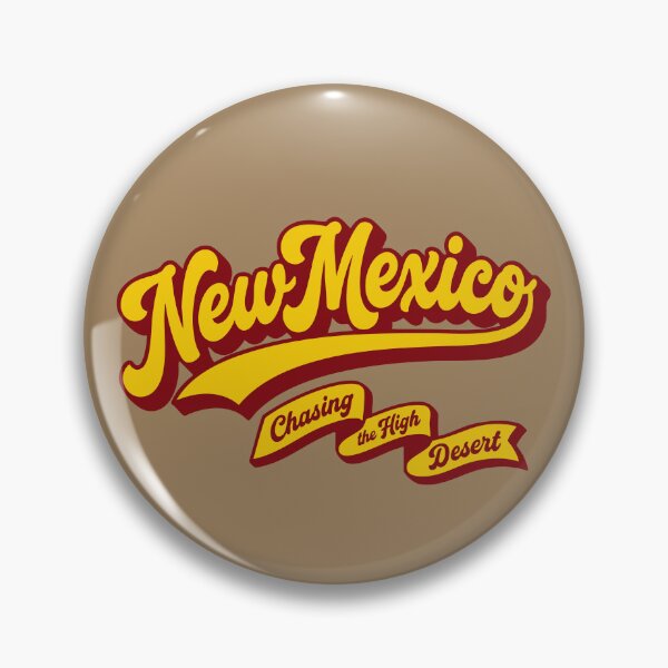 Item preview, New Mexico Chasing the High Desert Retro 70s Vector Script designed and sold by Cozy-Old-Pub.