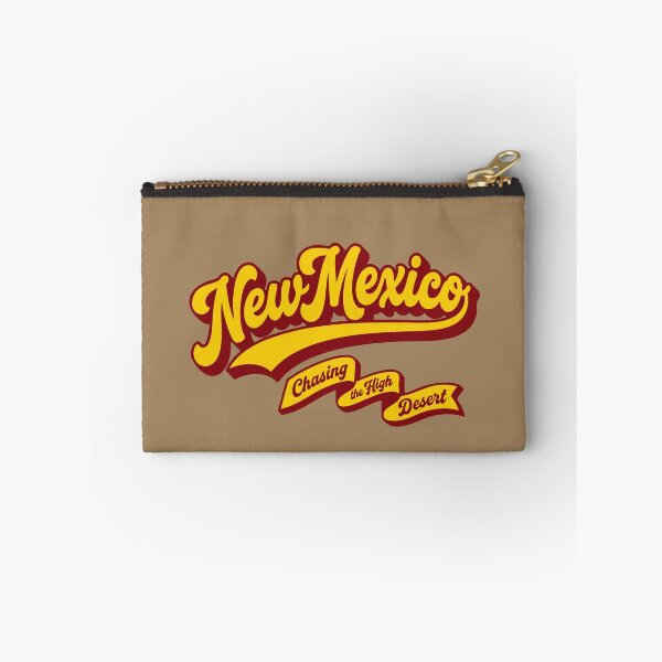 Item preview, New Mexico Chasing the High Desert Retro 70s Vector Script designed and sold by Cozy-Old-Pub.