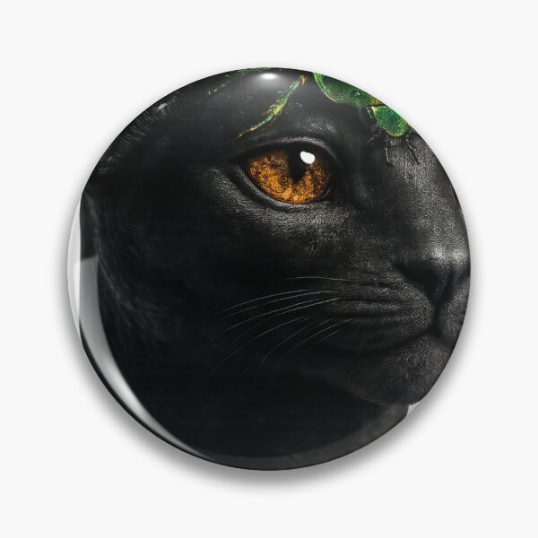 Item preview, Ancient Egyptian Black Cat with Sacred Scarab – Bastet Inspired Mystical Art designed and sold by TuyaArts.