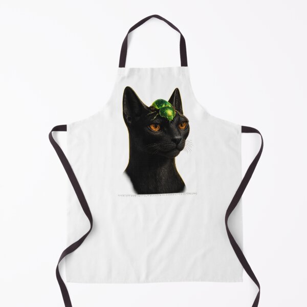 Item preview, Ancient Egyptian Black Cat with Sacred Scarab – Bastet Inspired Mystical Art designed and sold by TuyaArts.