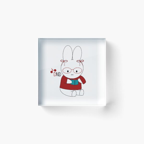 Item preview, DND Red Ribbon Miffy Study Motivation designed and sold by yanesobanoodles.