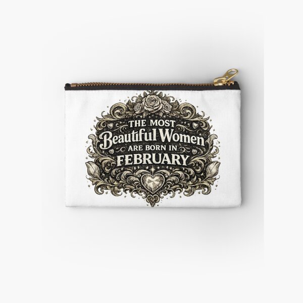 Item preview, The Most Beautiful Women Are Born In February – Vintage Birthday Design – February Birthday Gift for Women designed and sold by Szapeee.