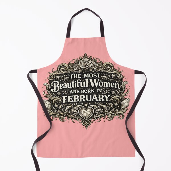 Item preview, The Most Beautiful Women Are Born In February – Vintage Birthday Design – February Birthday Gift for Women designed and sold by Szapeee.