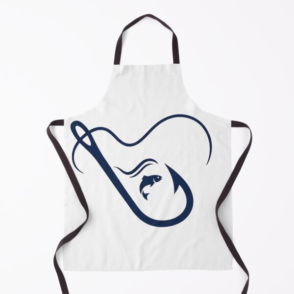Item preview, Fishing Hook Line Fish Minimal Design designed and sold by ZadTicaret.
