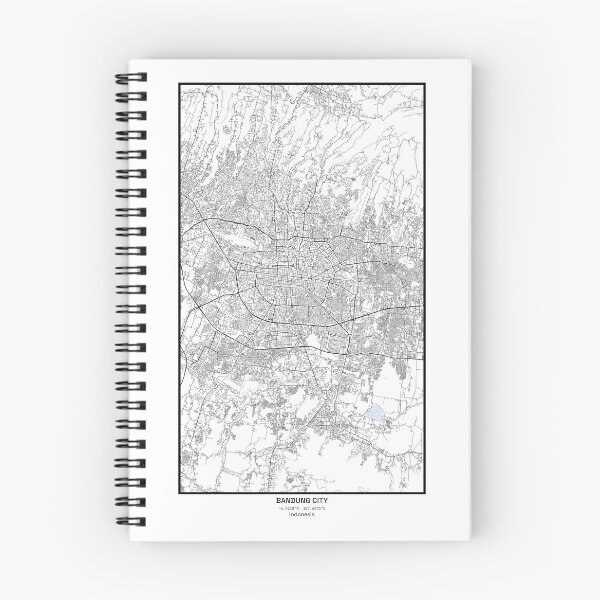 Item preview, Bandung City Line Art Vertical designed and sold by DrawMeACity.