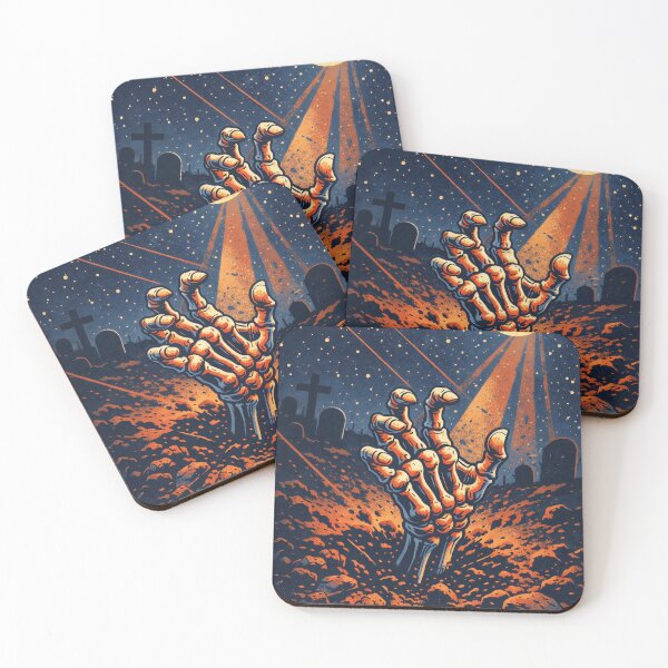 Item preview, Skeleton Hand Rising from Grave designed and sold by pirelax.
