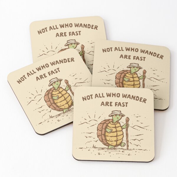 Item preview, Not All Who Wander Are Fast designed and sold by kg07.