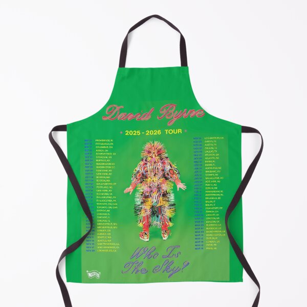 Item preview, David Who Is The Sky Byrne Tour 2026 AYM designed and sold by millerlatoya9.