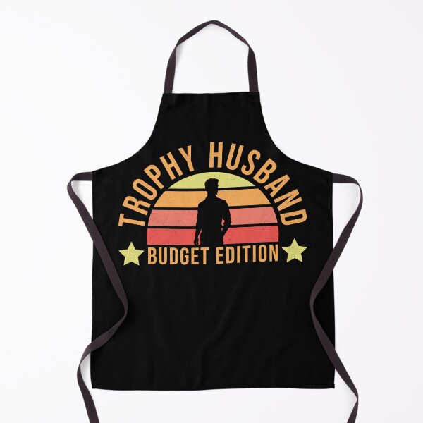 Item preview, Trophy husband budget edition funny husband quote vintage sunset designed and sold by KHWD.