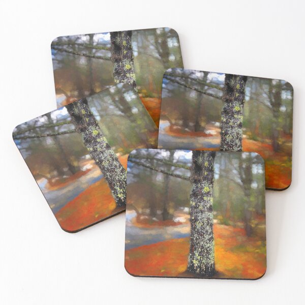Item preview, Lichen on a Pine in Autumn designed and sold by Wayne King.
