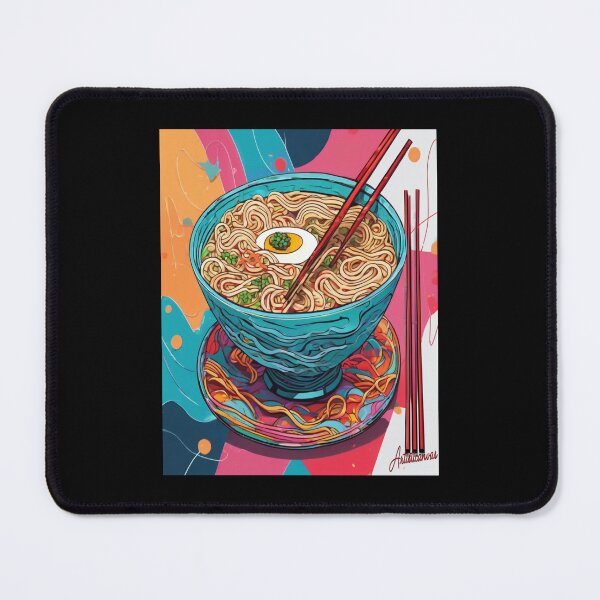 Item preview,  Pop Art Steaming Ramen Bowl Dynamic Chopsticks designed and sold by Artisticanvas.