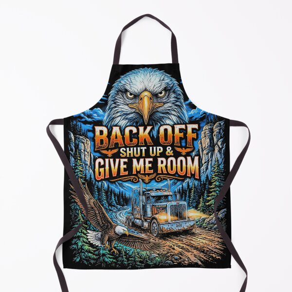 Item preview, Back Off Shut Up Give Me Room Eagle Truck Forest designed and sold by graphixpolash.