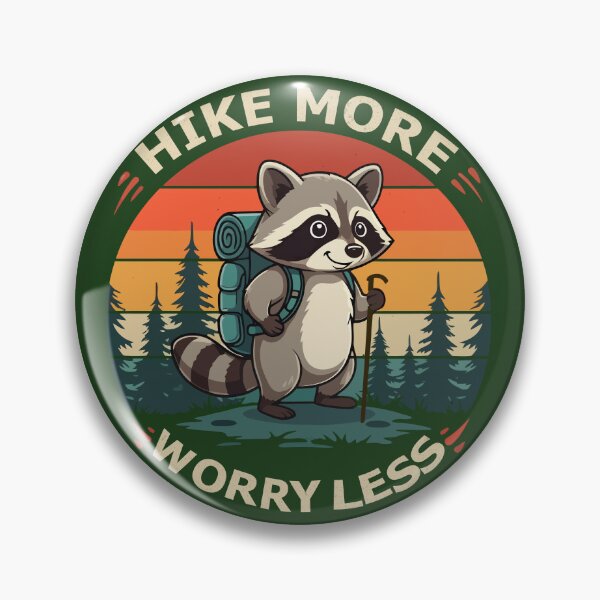 Artikelvorschau, Hike More Worry Less Funny Hikking hiking for beginners tips and gear tops Gifts T-shirt entworfen und verkauft von MalwasBasket.