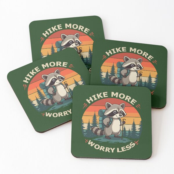 Item preview, Hike More Worry Less Funny Hikking hiking for beginners tips and gear tops Gifts T-shirt designed and sold by MalwasBasket.