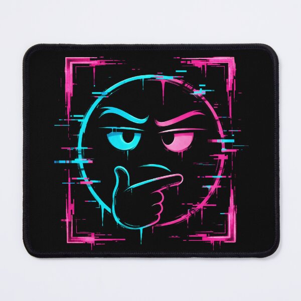 Item preview, Glitch Face – Think Mode designed and sold by AlpineInkStudio.