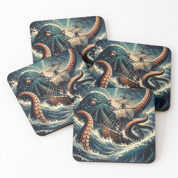Item preview, Kraken Storm Attack designed and sold by pirelax.