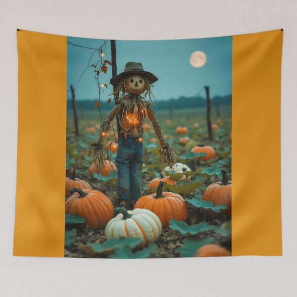 Item preview, Scarecrow in the pumpkin patch designed and sold by Creative Visualize.