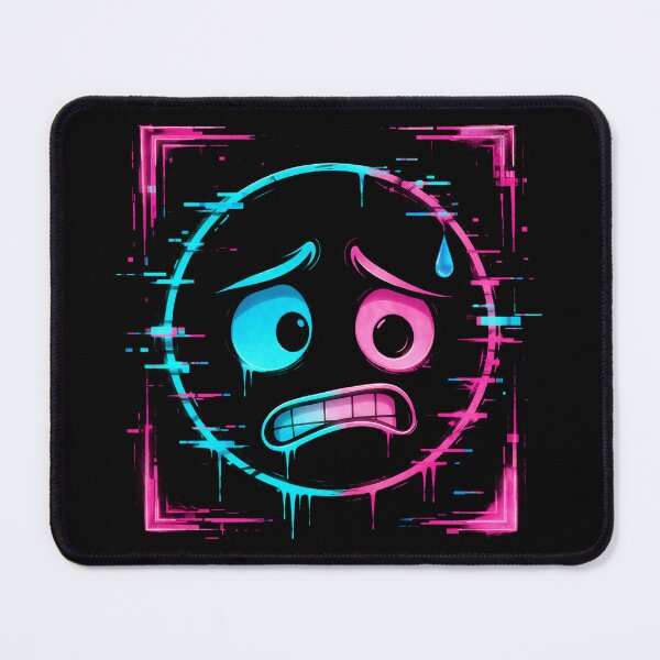 Item preview, Glitch Face – Awkward Mode designed and sold by AlpineInkStudio.