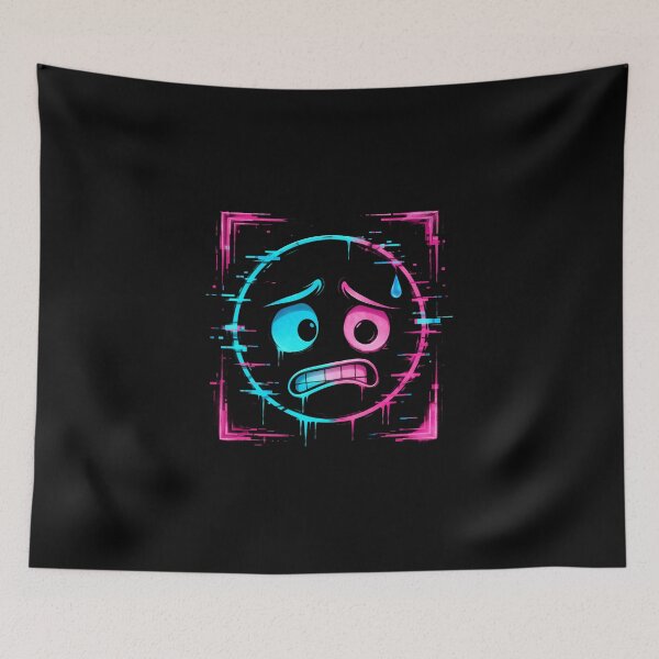 Item preview, Glitch Face – Awkward Mode designed and sold by AlpineInkStudio.
