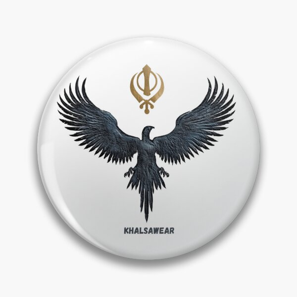Item preview, Sikh Khanda & Falcon designed and sold by Khalsawear.