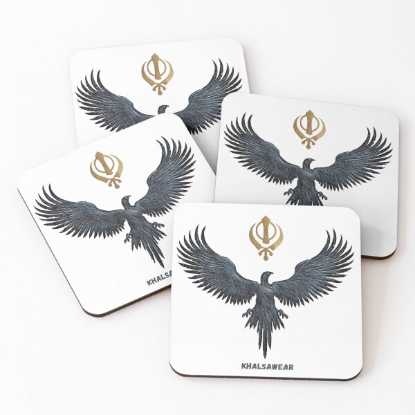 Item preview, Sikh Khanda & Falcon designed and sold by Khalsawear.