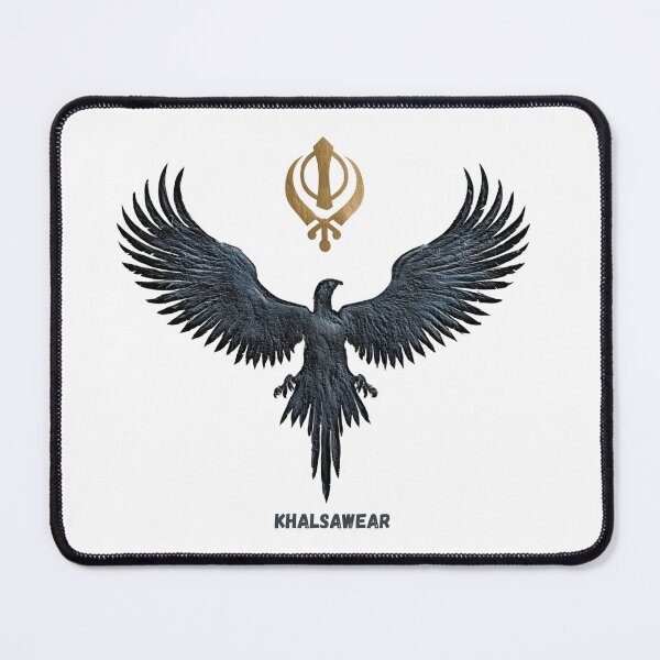 Item preview, Sikh Khanda & Falcon designed and sold by Khalsawear.