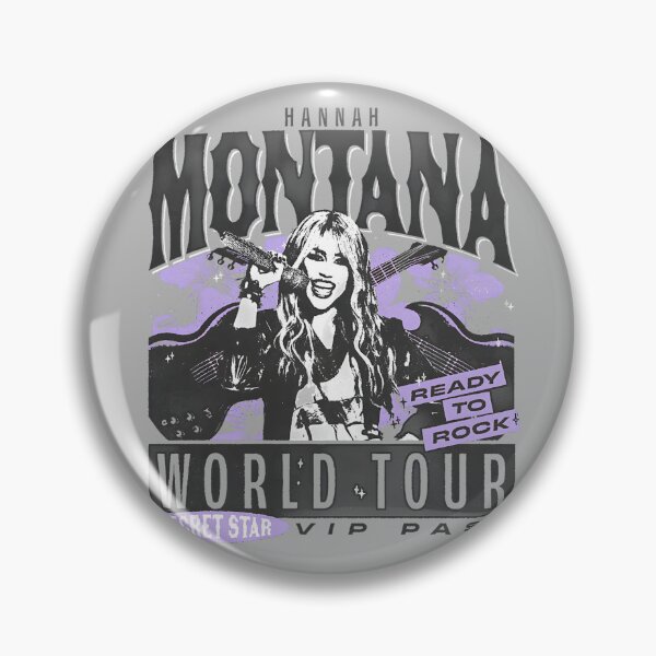 Item preview, Hannah Montana World Tour Ready to Rock Chest Poster designed and sold by CriseldaBruning.