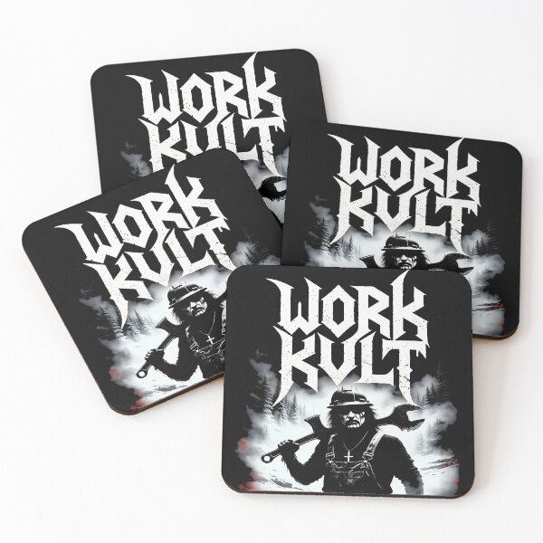 Artikelvorschau, Work Kult Black Metal Heavy Industry Grafikdesign entworfen und verkauft von MorbidDreams.