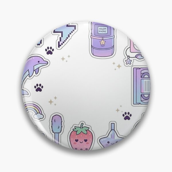 Item preview, Pastel Y2K Aesthetic Sticker Pack - Retro 2000s Nostalgia & Kawaii Icons designed and sold by Csstoree.