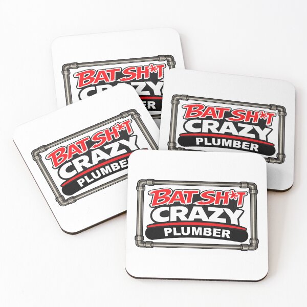 Item preview, BatShit Crazy Plumber with Pipe Picture Frame designed and sold by BSCI Designs.