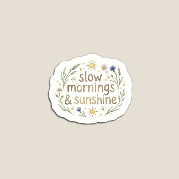Item preview, Mañanas tranquilas y sol. designed and sold by Armour & Ink Co..