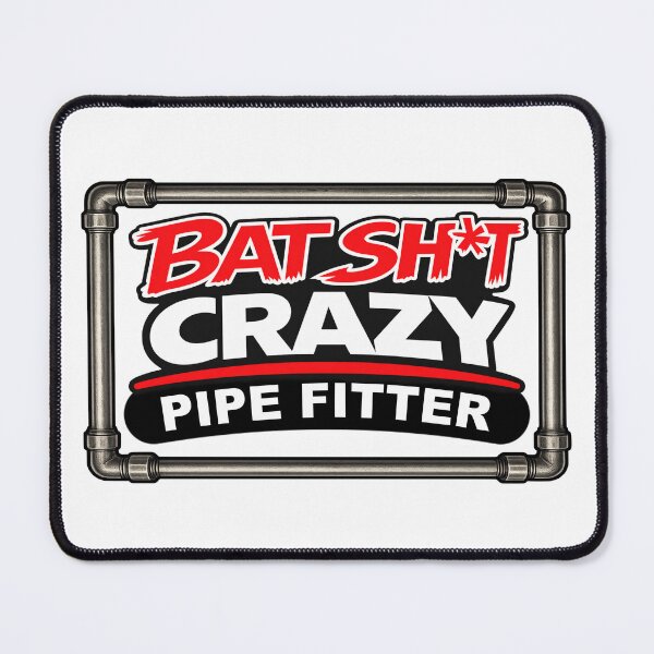 Item preview, BatShit Crazy Pipe Fitter with Pipe Picture Frame designed and sold by BSCI Designs.