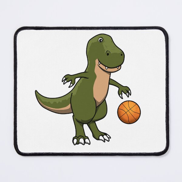 Item preview, Basketball Dinosaur T-Rex Dribble Design designed and sold by Jaudaux Designs.