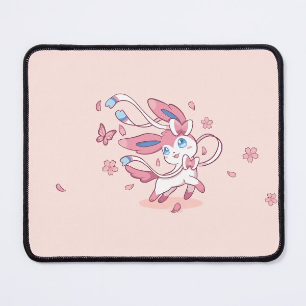 Item preview, cute pink sylveo n pastel anime aesthetic cherry blossom sakura gift chibi art designed and sold by Mypixieart.