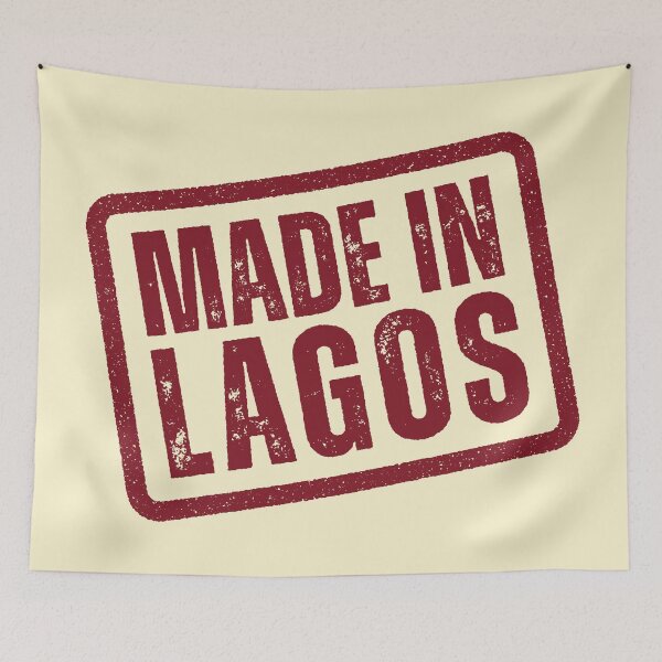 Item preview, Made in Lagos | Bold Urban Stamp designed and sold by MammothArt.