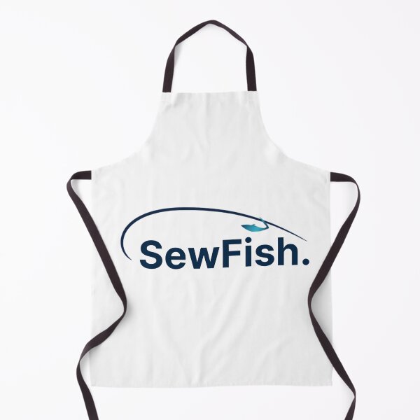 Item preview, SewFish: Minimalist Sewing Needle and Fishing Hook Logo designed and sold by ZadTicaret.