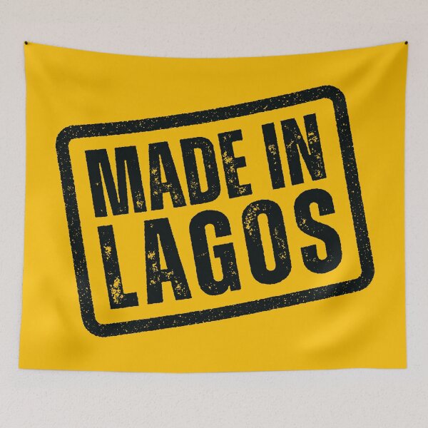 Item preview, Made in Lagos | Bold Urban Stamp designed and sold by MammothArt.