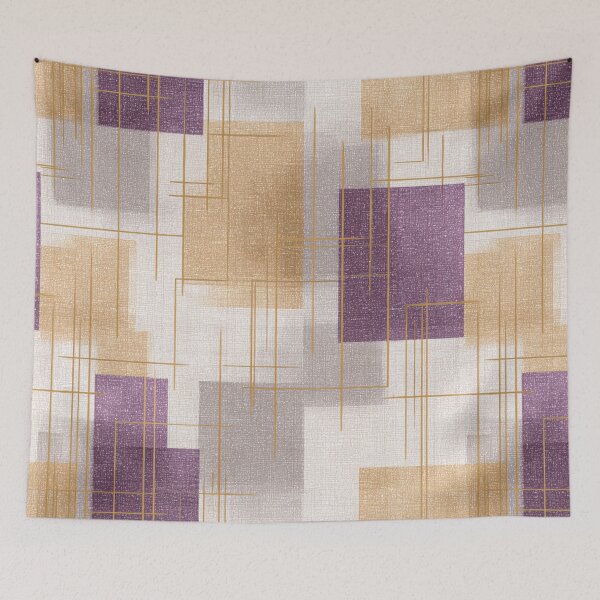 Item preview, Modern Grid Harmony   designed and sold by AquamaraArt.