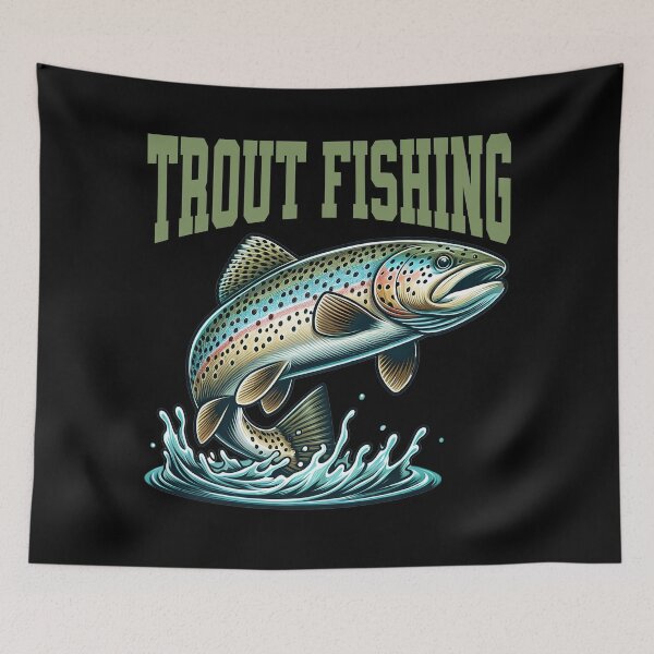 Item preview, Trout fishing designed and sold by ReneMM.