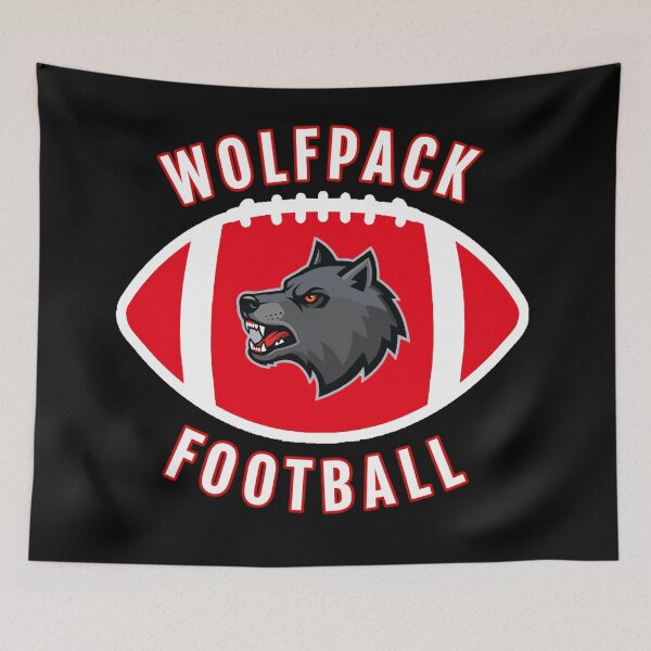 Item preview, Wolfpack Football Team Logo designed and sold by Q Art & Design .