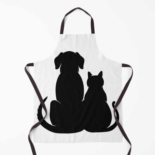 Item preview, Dog and Cat Sitting Silhouette designed and sold by DigiArtixo.