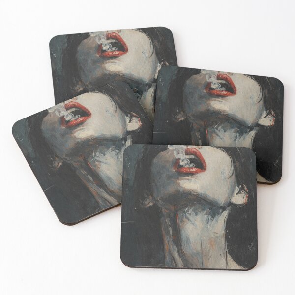 Item preview, Moody Portrait with Smoke designed and sold by rexavim.