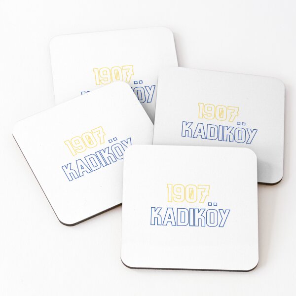 Item preview, 1907 Kadikoy District Pride – Yellow & Blue Fan Art Design designed and sold by iccdesignsshop.