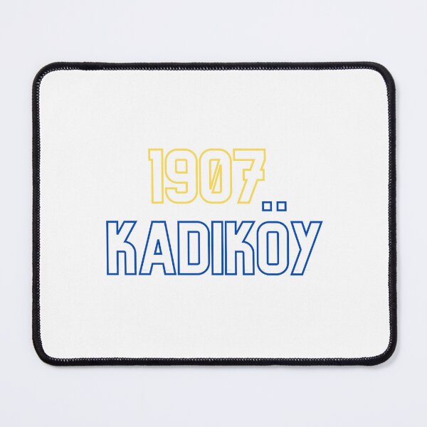 Artikelvorschau, 1907 Kadikoy District Pride – Yellow & Blue Fan Art Design entworfen und verkauft von iccdesignsshop.